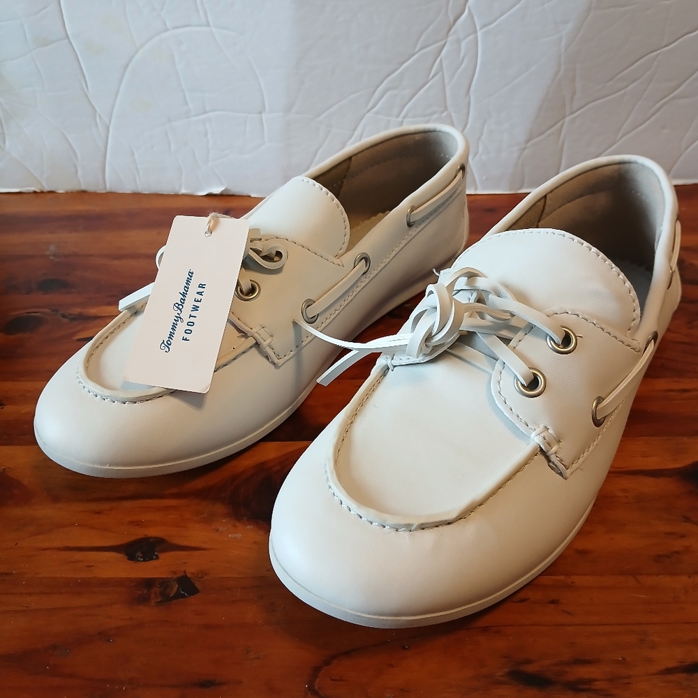 Tommy Bahama Footwear Seafarer Boat Shoes Women's Size 6.5 Medium - Picture 10 of 12